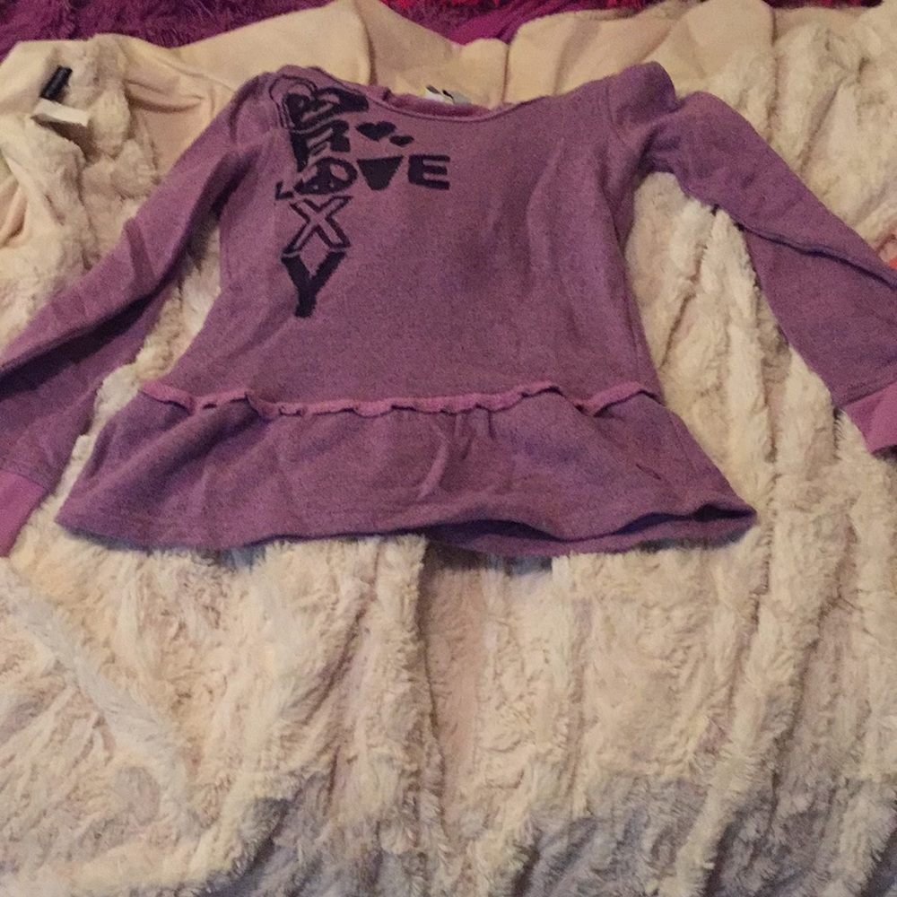 roxy purple top!!!!💜